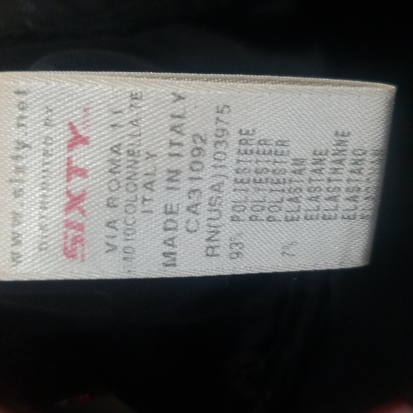 Miss Sixty Small Black tube top to ankle/ one piece catsuit - Picture 7 of 7